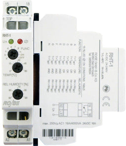 Rose LM Thermo/Hygrostaat voor schakelkastverwarming RHT-1 230 V/DC, 230 V/AC 1x NO (l x b x h) 90 x 64 x 17.6 mm 1 stu