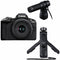 Canon EOS R50 - Systeemcamera - RF-S 18-45mm F4.5-6.3 IS STM - Zwart