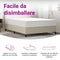 vidaXL - Pocketveringmatras - middelhard-hard - 140x200 - cm