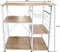 Keukenkast Stoer - sidetable - industrieel design - wit