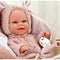 MuÑecas Arias Elegante Babyto-pop Met Dekengewicht 35 Cm Roze