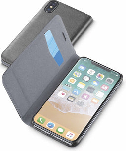 Apple iPhone X - Bookcase Essential - Volledige bescherming - Zwart