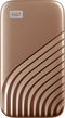 WD My Passport SSD (v3) - 500GB - Leessnelheid 1050MB/s - Goud