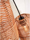 GOOD&MOJO Hanglamp Tanami - Rotan - 3L - Modern - Hanglampen Eetkamer, Slaapkamer, Woonkamer