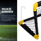 Umbro Voetbaldoel 50 x 44 x 44 cm - Voetbaldoeltjes Set van 2 - Voetbalgoal Opvouwbaar - Voetbal Goal Makkelijk Opbergen - Voetbal Training Goals voor Kinderen - Kunststof - Zwart/ Geel