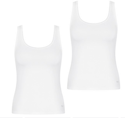 Sloggi Pur Comfort - Tanktop Dames - GOTS Katoen - Maat L (2 stuks)