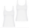 Sloggi Pur Comfort - Tanktop Dames - GOTS Katoen - Maat L (2 stuks)