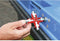 NWS 2005-6-SB Schakelkastsleutel Zinkspuitgietwerk Rood 1 stuk(s)