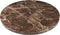 MOOISA - Marmer - dienblad - bruin marmer - Ø30cm - rond marmer dienblad - vierkant marmer dienblad - decoratie schaal - tapasplank - serveerplank