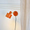 Dyberg Larsen Ocean - Wandlamp - Verstelbaar - Oranje/Messing