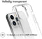 Accezz Xtreme Impact Backcover iPhone 14 Pro - Militaire bescherming - Transparant