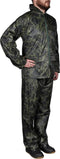 vidaXL - Regenpak - 2-delig - met - capuchon - (heren - / - camouflage - / - maat - XXL)