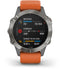 Garmin fēnix 6 - Smartwatch - GPS multi-sport met muziek - Grijs (Oranje)