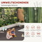 WOLTU WPC terrastegels - klik systeem - 30 x 60 cm - koffiebruin (12 stuks)