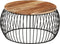 vidaXL - Salontafel - Ã68 - cm - massief - acaciahout
