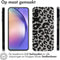imoshion Hoesje Geschikt voor Samsung Galaxy A54 (5G) Hoesje Siliconen - imoshion Design hoesje - Meerkleurig / Leopard Transparent
