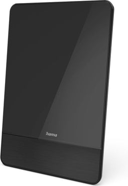 Hama DVB-T/DVB-T2-kammerantenne, Performance 45, plat, actief, zwart