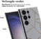 iMoshion Hoesje Geschikt voor Samsung Galaxy S24 Ultra Hoesje Siliconen - iMoshion Design hoesje - Meerkleurig / White Graphic
