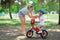 Huffy Spider-Man 12 inch - Kinderfiets - Stalen frame met stuurmasker - Rood