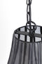 Light & Living Hanglamp Micha - 29cm - Mat Zwart