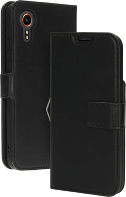 Mobiparts Galaxy Xcover 7 - Classic Wallet Case - Ruimte voor pasjes - Zwart