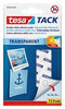 Dubbelzijdige kleefpads Tesa tack transparant 72stuks | 20 stuks
