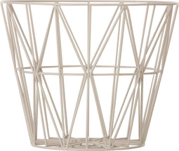 Ferm Living Wire Basket opbergmand grijs large