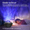 iMoshion Sterren Projector - Projector Sterrenhemel met 10 lichtstanden - Nachtlampje / Sterrenprojector Kinderen - Galaxy Projector met Muziek - Sterrenlamp