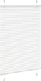 vidaXL - Plissé - rolgordijn - 95x150 - cm - stofbreedte - 94,4 - cm - polyester - wit