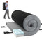 Coast Opvouwbaar Campingmatras - Memory Foam - Antislip Onderzijde - Grijs 74 x 30,5 x 6,5 cm