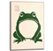 Framed - Poster - Japanese - Frog - 70x50