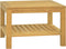 vidaXL - Salontafel - 60x60x40 - cm - massief - teakhout