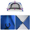 vidaXL - Partytent - waterdicht - blauw