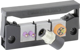 Icotek KEL-QUICK E3 Kabelinvoeringsplaat Polyamide Zwart 1 stuk(s)