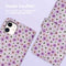 iMoshion Hoesje Geschikt voor iPhone 11 Hoesje Met Pasjeshouder - iMoshion Design Bookcase smartphone - Meerkleurig / Purple Flowers