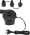Juskys Opblaasbaar Ligbad M - PVC - 300 L - Zwart/Wit