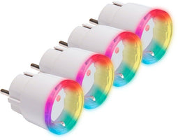 Shelly Plus Plug S - Schakelaar - Bluetooth Wi-Fi - Wit (4-pack)