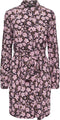 PIECES PCATHENA LS SHIRT DRESS QX BC - Dames Jurk - Maat 50