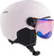 Alpina Zupo Visor Q-Lite Junior Skihelm Met Vizier - Rose Matt | Maat: 51 - 55 cm