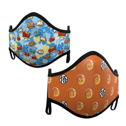 Hygiënisch masker My Other Me 2 Stuks Dragon Ball 3-5 Jaar