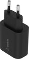 Belkin BoostCharge 25W - USB-C PD 3.0 Wandlader met PPS - Snelladen voor iPhone 16 en andere apparaten