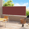 vidaXL Tuinscherm uittrekbaar 220x500 cm bruin