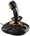 Thrustmaster T.16000M FCS - Flight Stick - 4 onafhankelijke assen 16 actieknoppen - Oranje Zwart