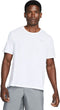 Nike Dri-FIT Miler - Sportshirt Heren - Korte mouw - White/Reflective Silv