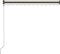 vidaXL - Luifel - uittrekbaar - met - windsensor - en - LED - 300x250 - cm - crème