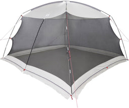 vidaXL - Camping - Muggennet - met - Deur - Grijs - voor - 6 - Personen - - - Waterdicht