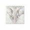 Set van 2 Schilderijen DKD Home Decor Olifant Koloniaal (120 x 3,7 x 120 cm)