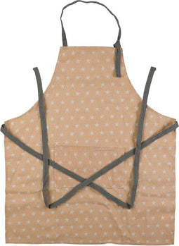 Schort Versa stars Beige Polyester Katoen Nylon (80 x 70 cm)