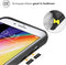 iMoshion Hoesje Geschikt voor iPhone SE (2022) / SE (2020) / 8 / 7 Hoesje Shockproof - iMoshion Rugged Hybrid Carbon Case - Zwart