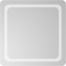 vidaXL - Badkamerspiegel - LED - 60x60 - cm